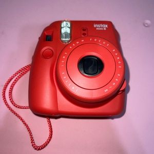 Instax Polaroid camera (coral)